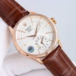 SJ Factory ROLEX Cellini Dual Time 3180 Automatic Mechanical Movement Watch